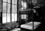 dormitory, black, white