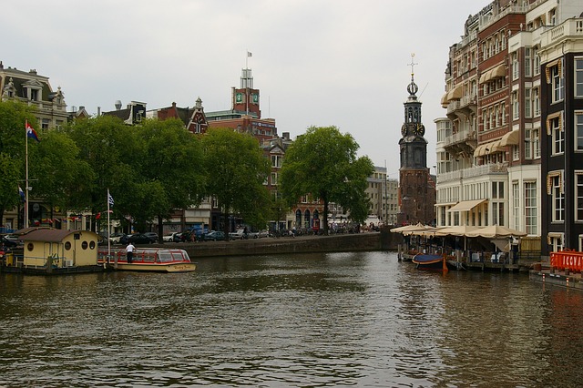 Free Amsterdam River photo and picture