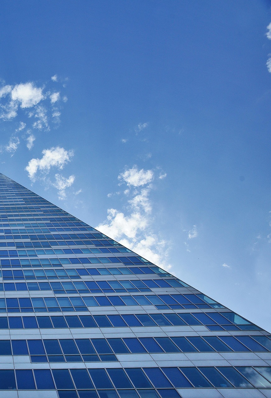 Edificio Azul Urbano - Foto gratis en Pixabay - Pixabay