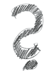 question mark, characters, question