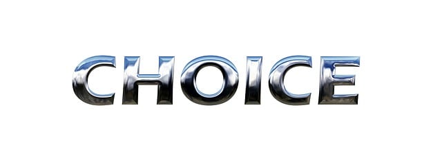 Free choice decision business illustration
