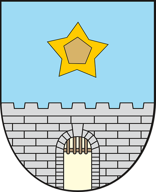 Free coat of arms shield wall illustration