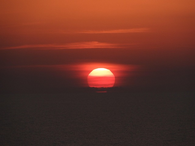 Free Sunset Caribe photo and picture