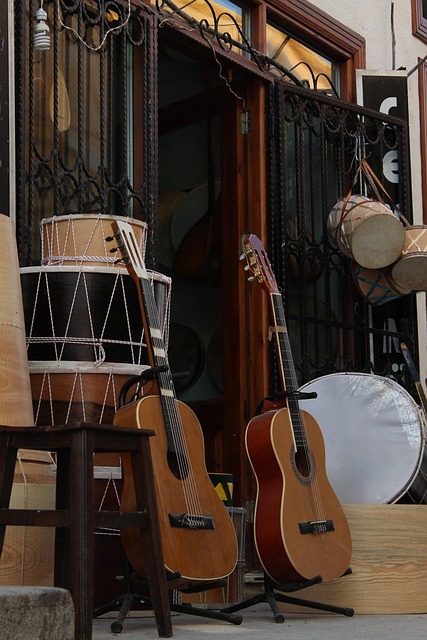 Guitar, Tromle, Shop