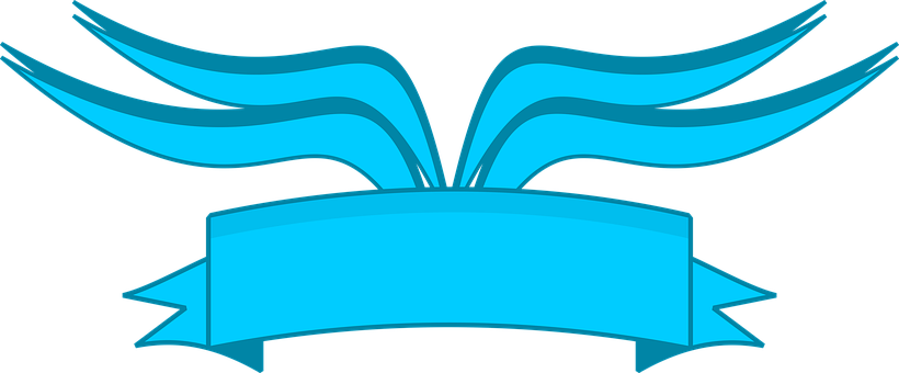 Free Banner Wings illustration and picture