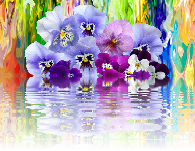 Amor-Perfeito, Família Violeta, Jardim