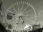 ferris wheel, year market, hamburg
