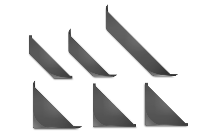 Grafik, Design, Ribbon, Ecken, Ecke