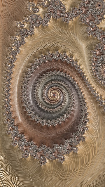 Free fractal design art illustration