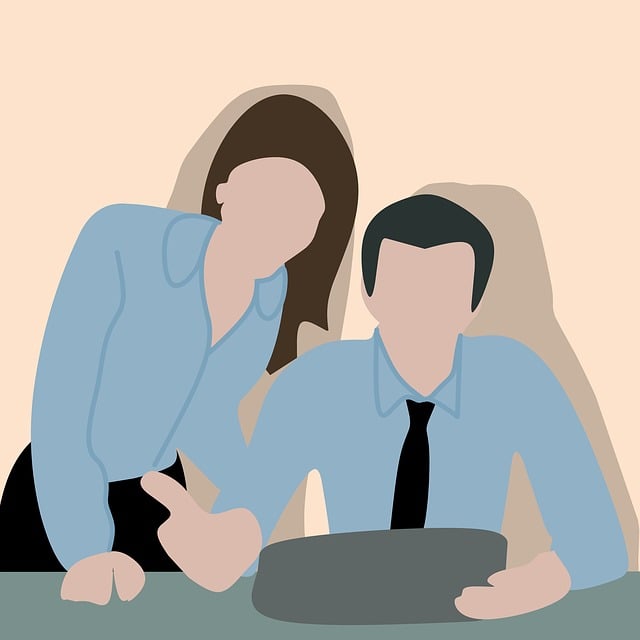 Free business teamwork business person illustration