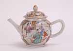 pot, flagon, porcelain