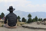 boy, aloof, alone