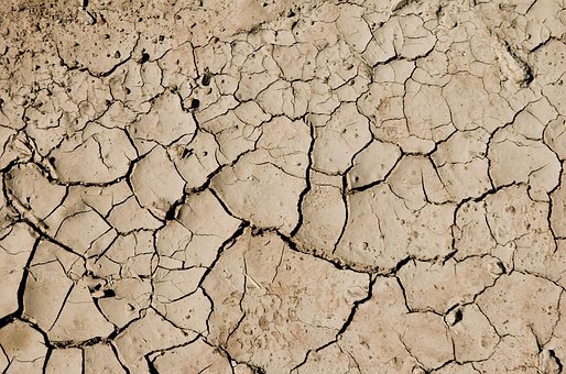 Deserto, Seco, Seca, Rachado, Terra