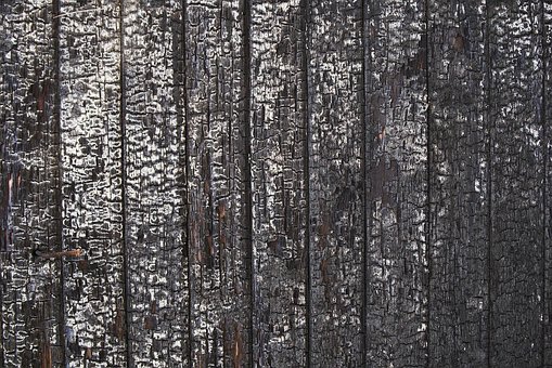 Madeira, Queimado, Textura, Fundo