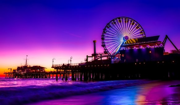Santa Monica, Pier, Amusement