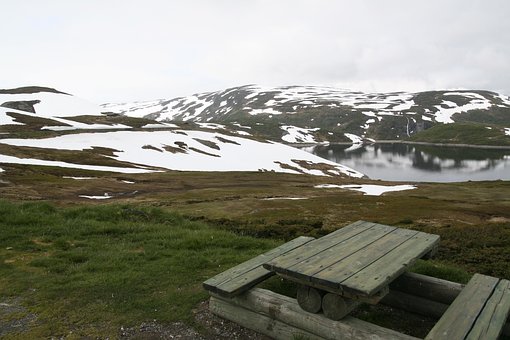 Free Snow Bench photo and picture