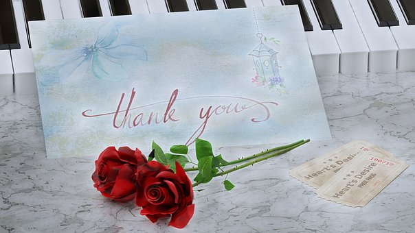 Thank You, Roses, Map, Piano Keys