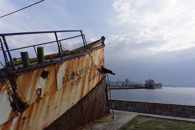 Grecia, Embarcacion, Bote, Viejo