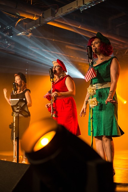 Scene, 50'Erne, Koncert, Retro, Kvinde