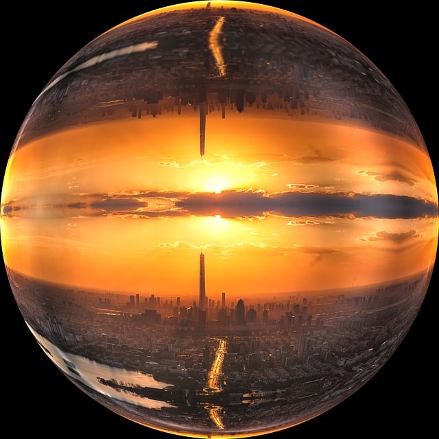 Free tianjin afterglow ball ball soap bubble illustration