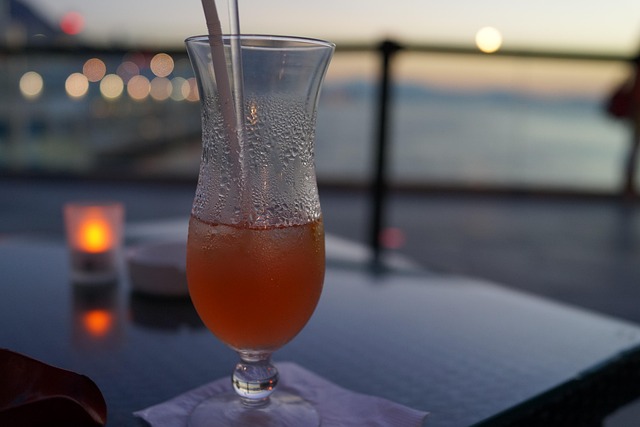 Free Summer Drink Sunset photo and picture