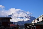 japan, mount fuji, snow mountain