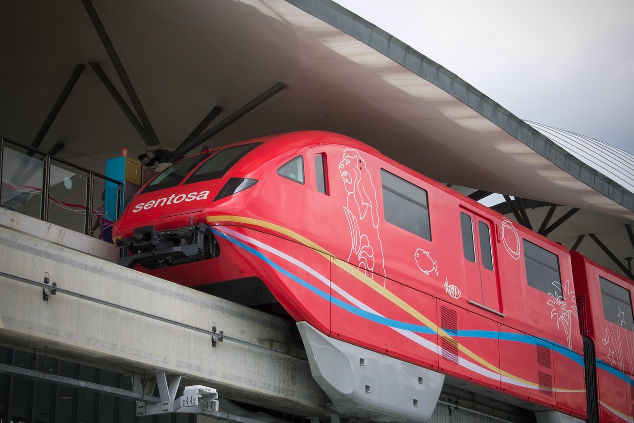 Monorail - free online jigsaw puzzle photo