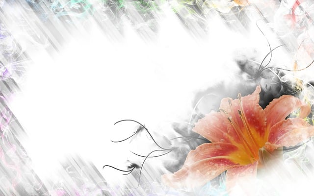 Free map greeting card frame illustration