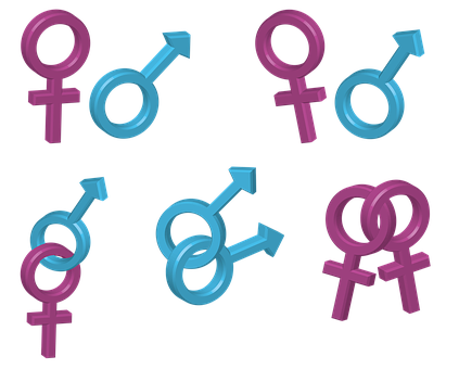Mand, Kvinde, Logo, Symbol, Forhold