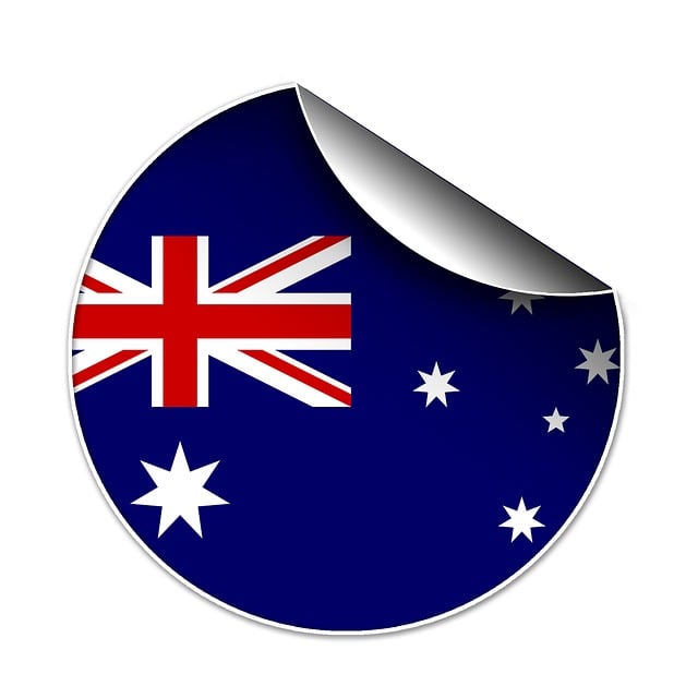 Flag, Australsk, Symbol, Australien