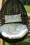 hanging chair, sit, relax
