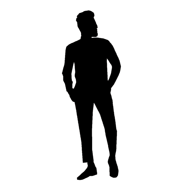 Free men portrait sadness illustration