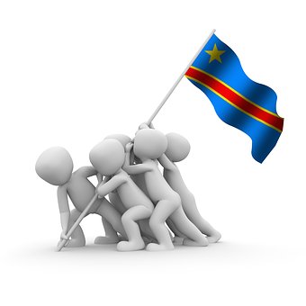Drapeau, Rdc, Symbole, Congolais