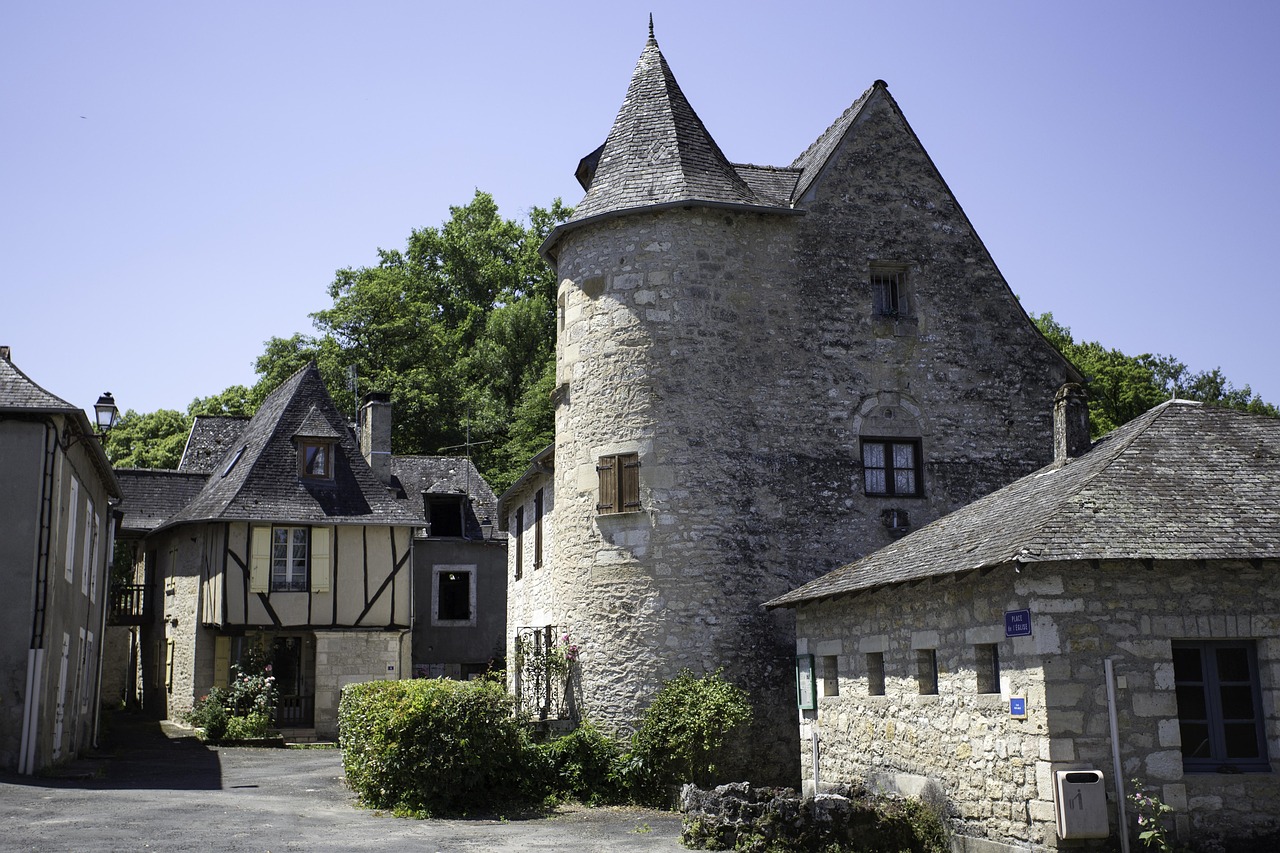 Condat-Sur-VéZèRe - free online jigsaw puzzle photo