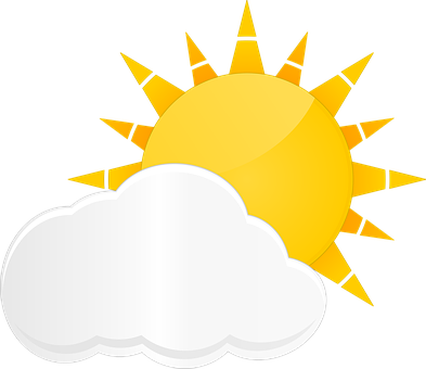 Free Sun Cloud illustration and picture