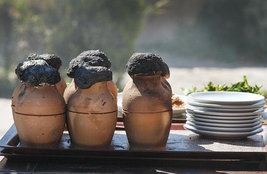 Madlavning, Ler, Gryde, Måltid