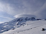 mountain, rainier, lenticular