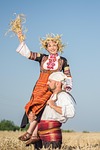 girl, bulgarian, folk dance