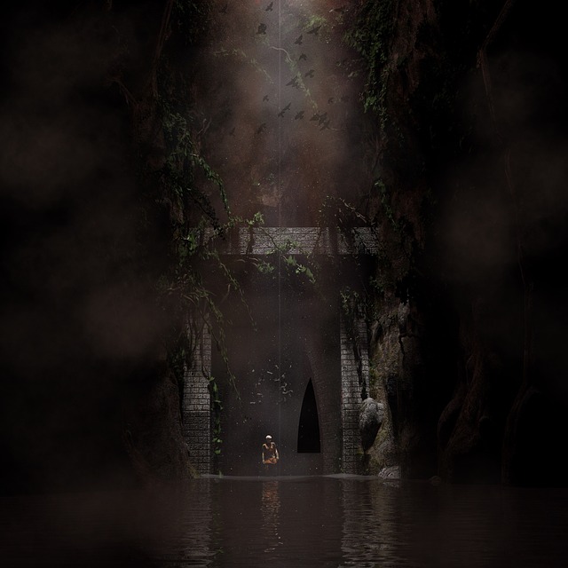 Free canyon incidence of light warrior illustration