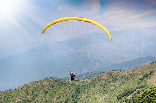 Free Paragliding Sky photo and picture