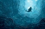 the whale, sea, ocean