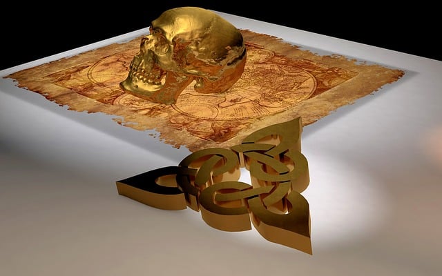 Skull And Crossbones Treasure Map - Free image on Pixabay