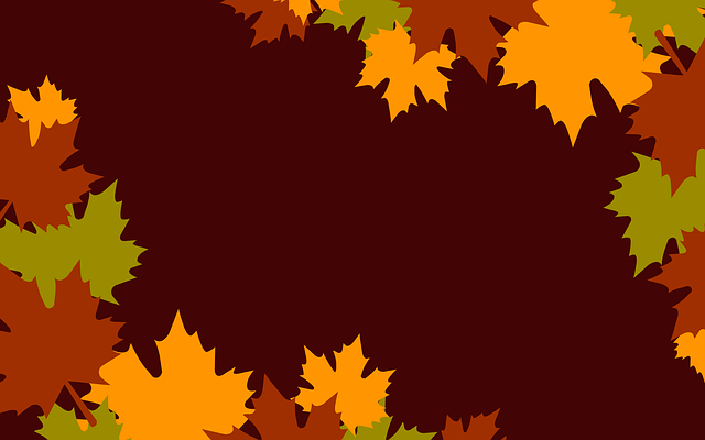 Autumn Leaves, Abstract, Achtergrond