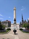washington monument, marquis de lafayette, lafayette