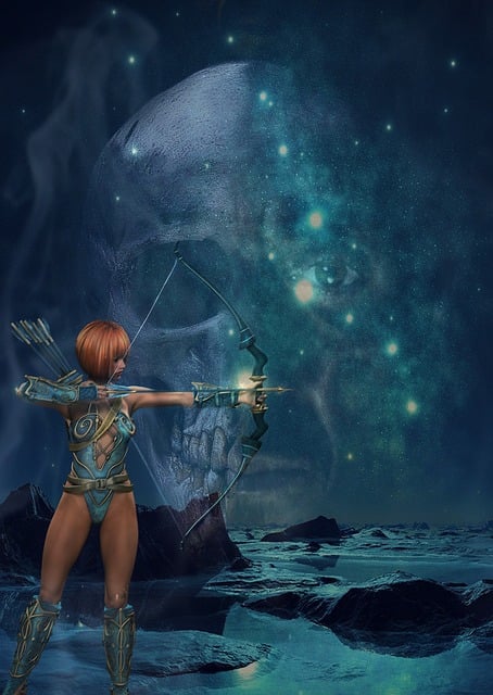 Download free HD stock image of Fantasy Mystical Free fantasy mystical warrior illustration