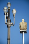 reverberatory, metal, statue