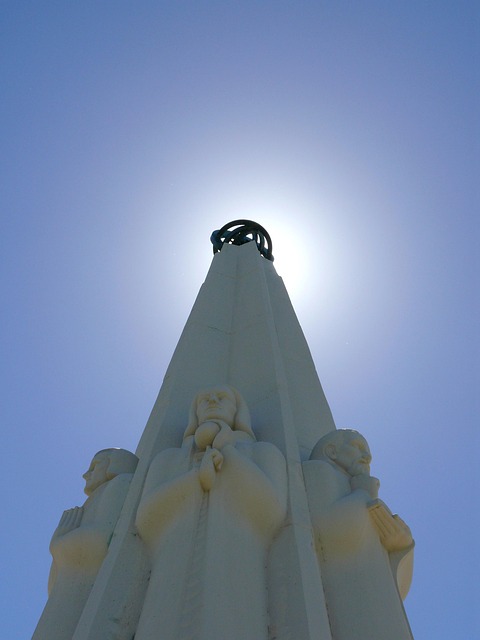 Download free HD stock image of Griffith Observatory Air Free Griffith Observatory Air photo and picture