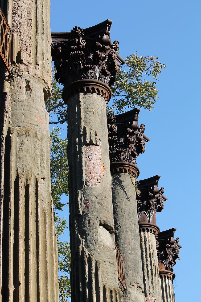 Windsor Ruins Columns Italianate - Free photo on Pixabay