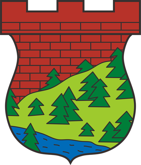 Våpenskjold, Skjold, Vann, Natur, Skog