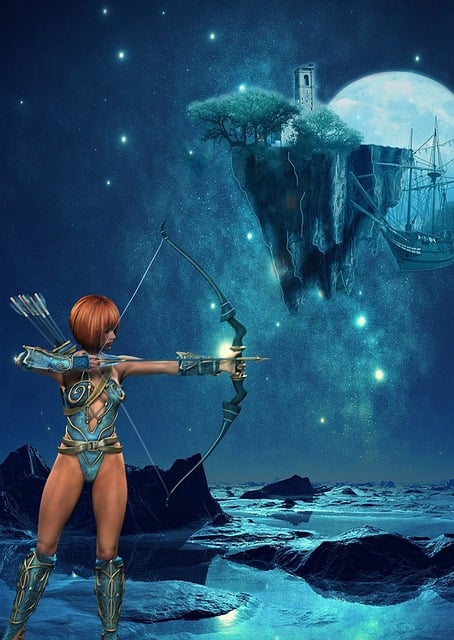 Fantasy, Frau, Insel, Mystisch, Magie